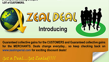 Zeal Imperial Flyer Back :: Logo Designed by WebComforts