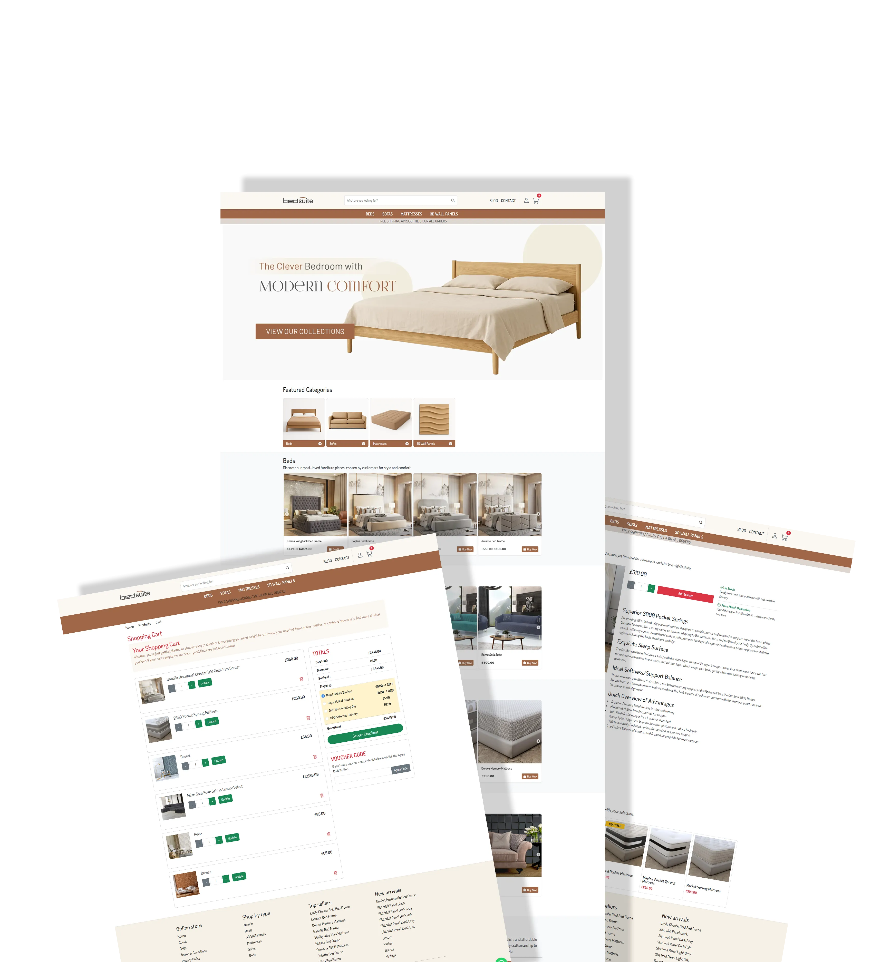 Web designs by webcomforts