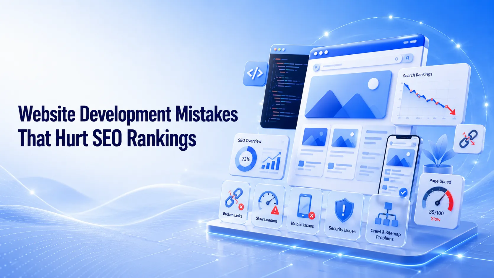 Common Website Development Mistakes That Hurt SEO