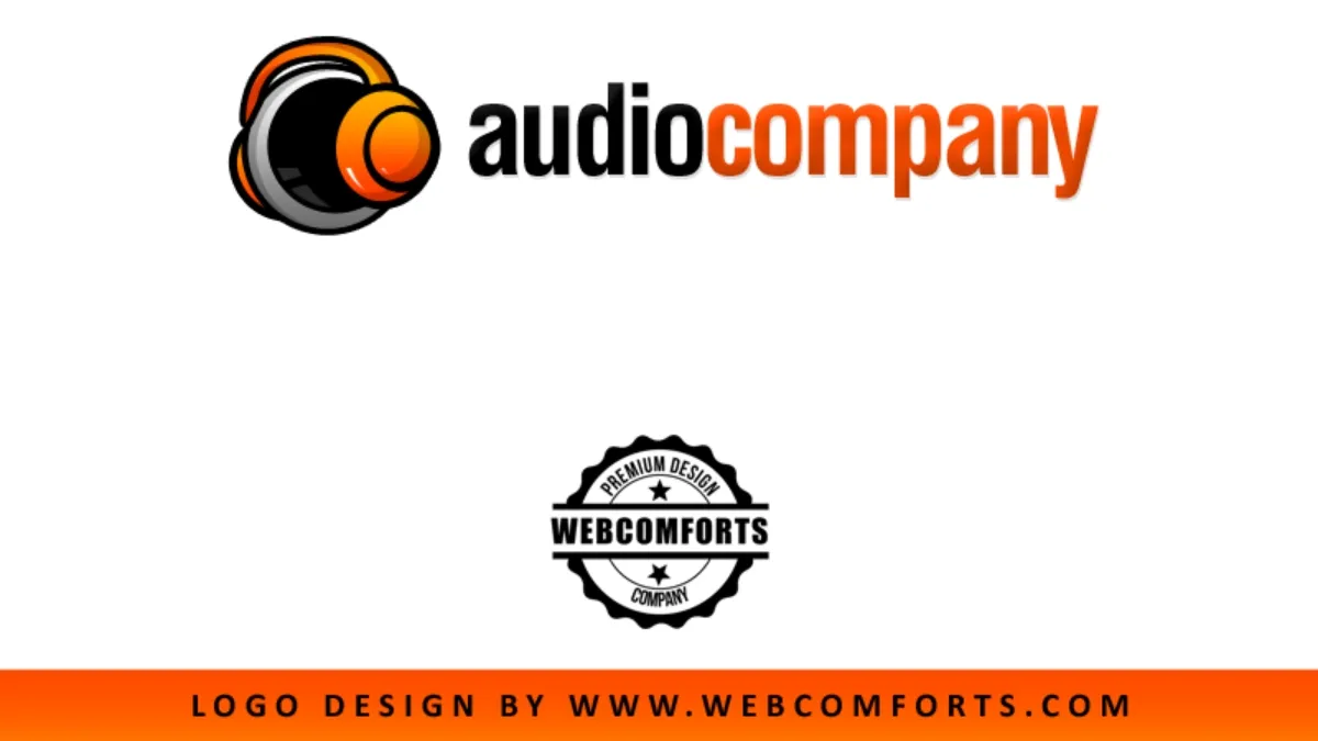 Blog | Audio Company Logo design concept