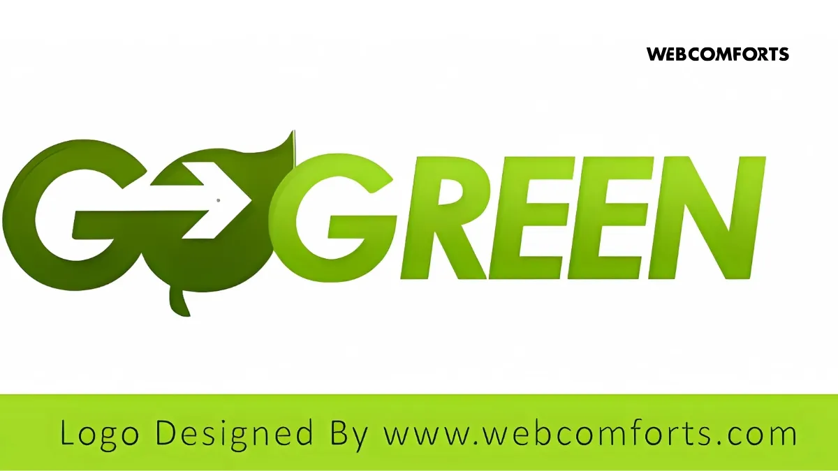 Go Green Logo Design