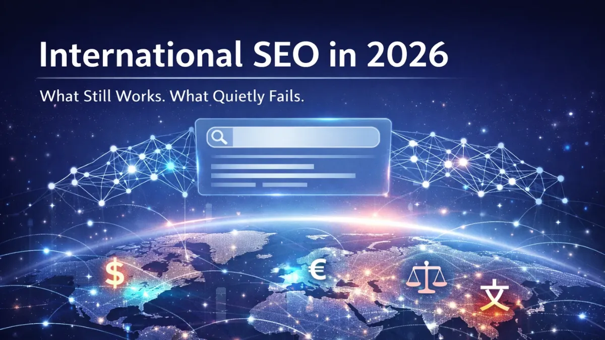 International SEO in 2026: The Real Factors