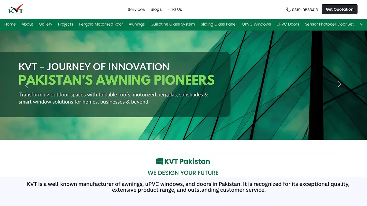 UPVC Windows and UPVC Doors website