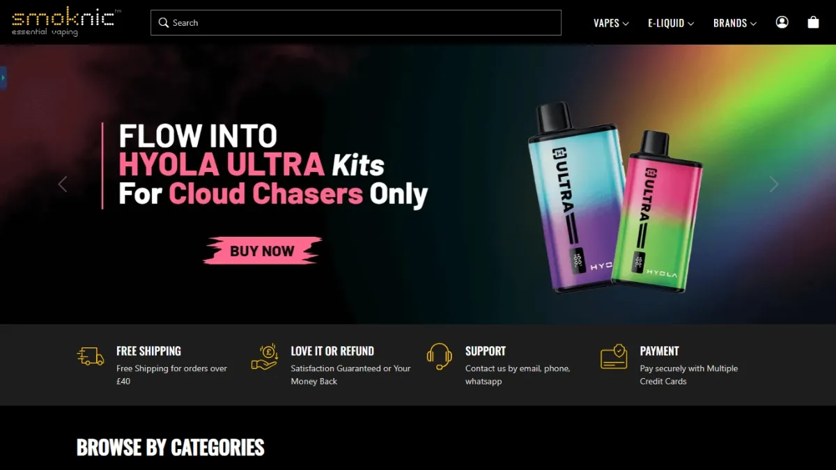 Latest E-commerce website