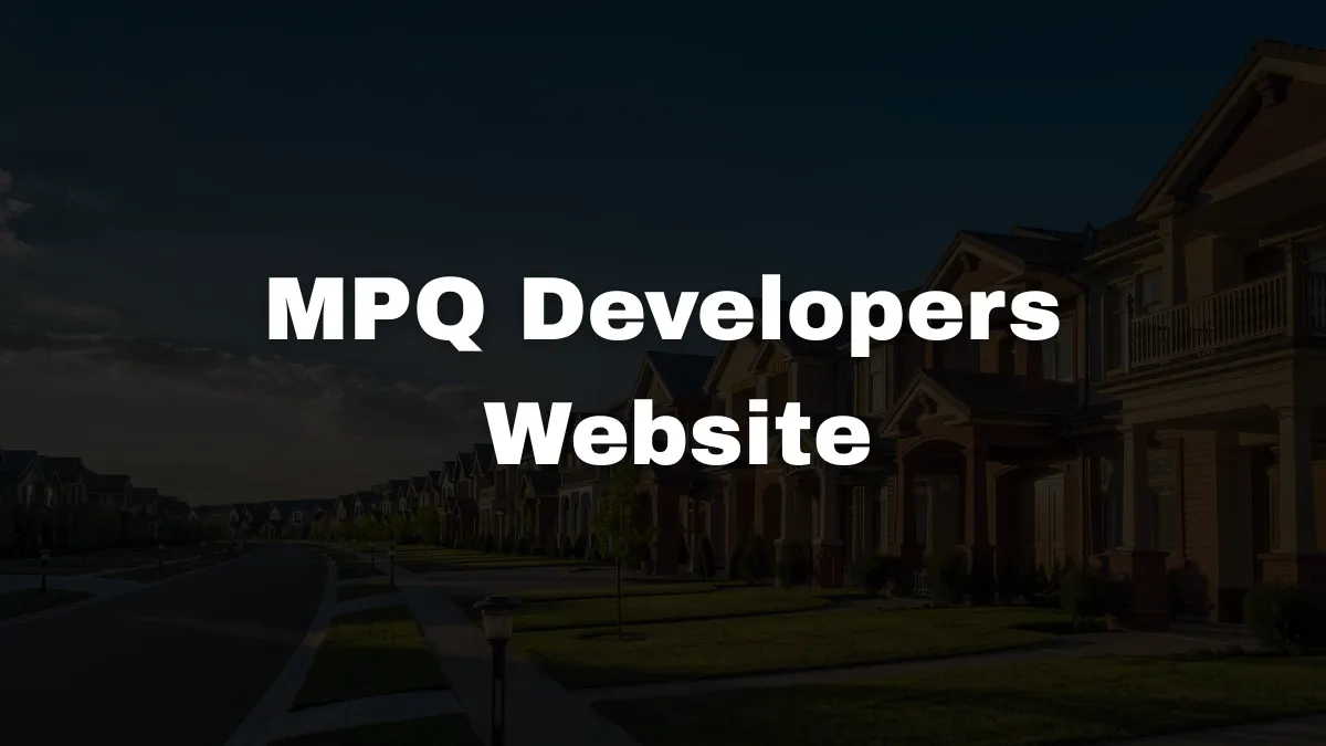 Website for Land Development Company